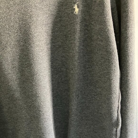 Polo Ralph Lauren Mens Shirt Men Large Gray Waffle Thermal Large. - Picture 5 of 11